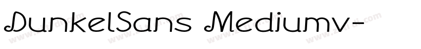 DunkelSans Mediumv字体转换